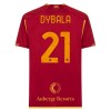 Conjunto (Camiseta+Pantalón Corto) AS Roma Dybala 21 Primera Equipación 23-24 - Niño